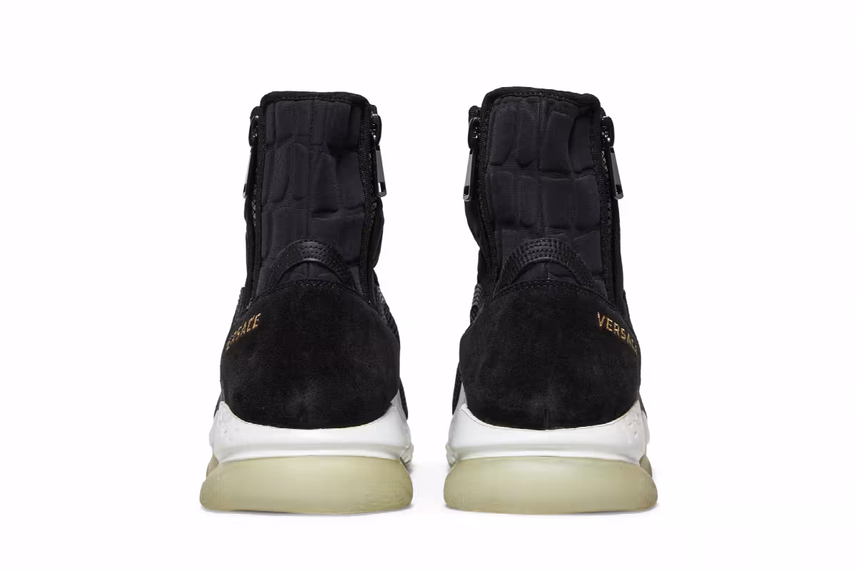 Versace Cross Chainer High Black, view 7