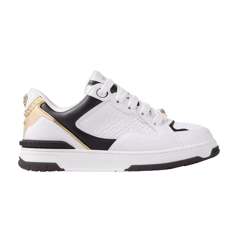 Versace Biggie Basket Sneaker White Black