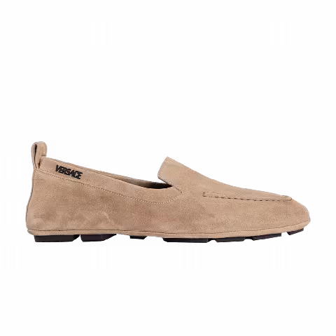 Versace Villa Driver Loafers 'Sand'