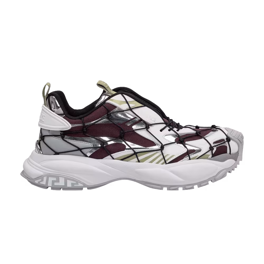 Versace Mercury White Burgundy