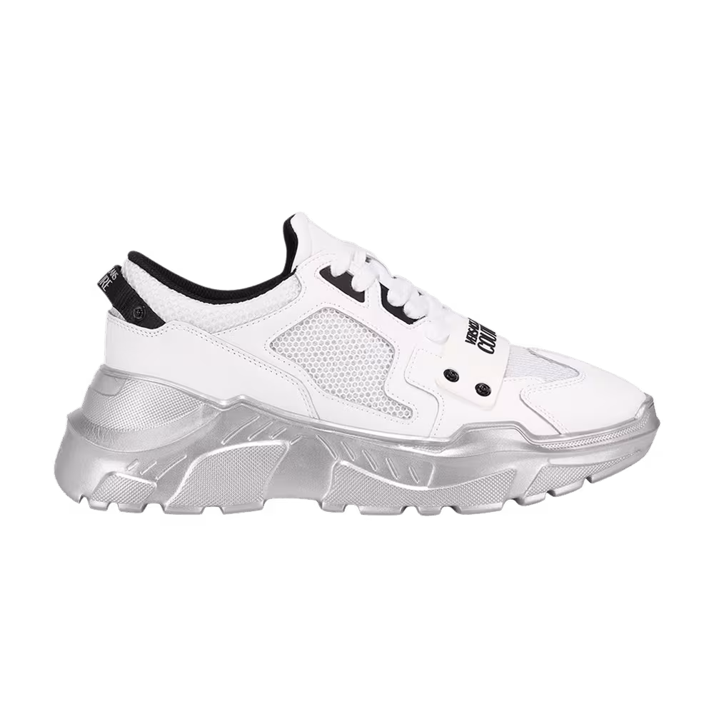 Versace Speedtrack Sneaker White Silver