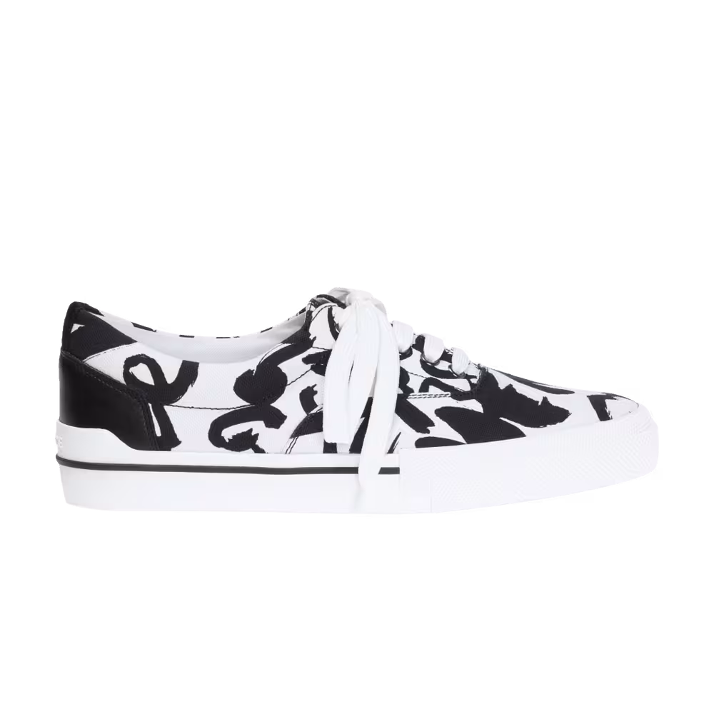 Versace Canvas Sneaker Brushstroke