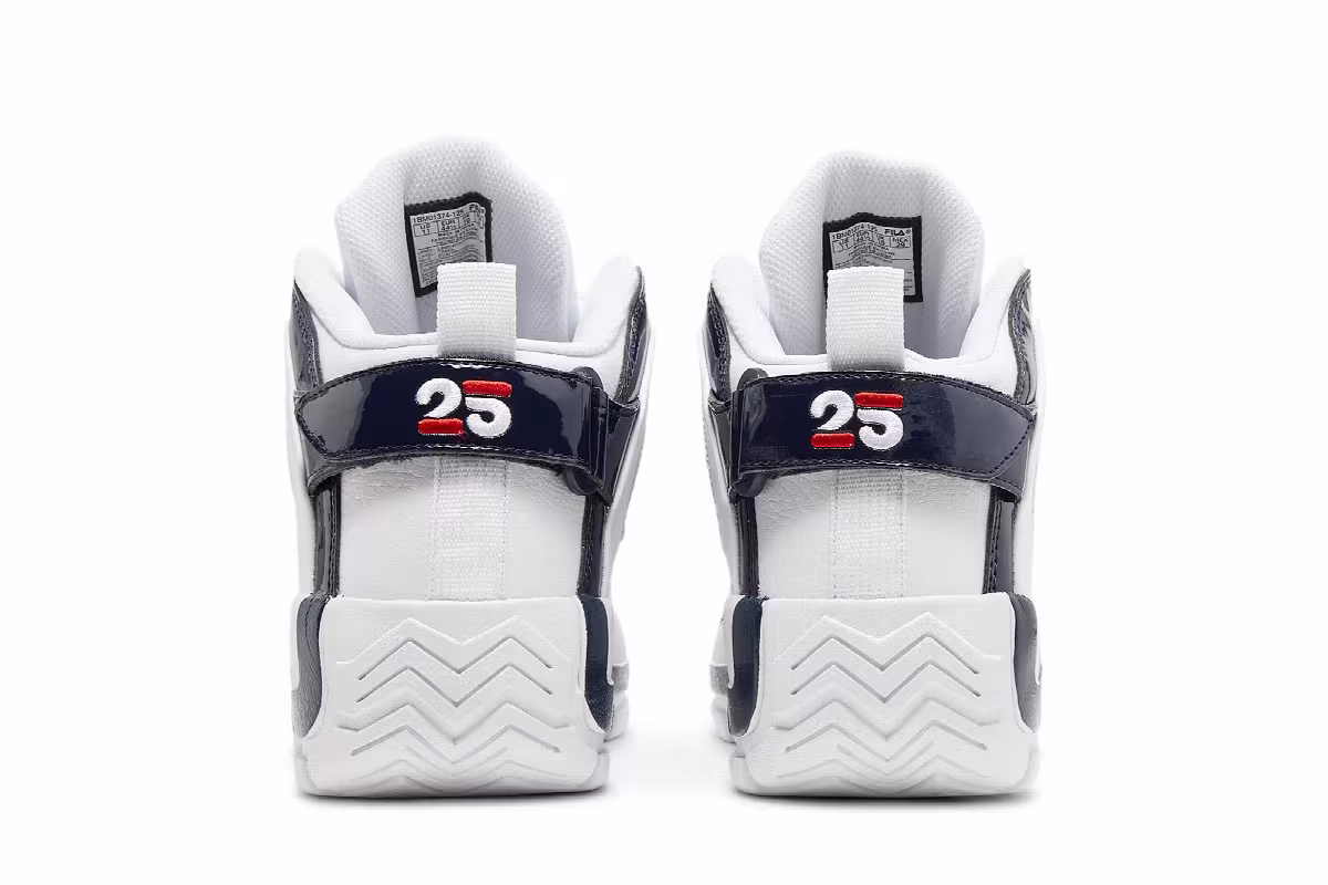Fila Grant Hill 2 25th Anniversary - White, view 7
