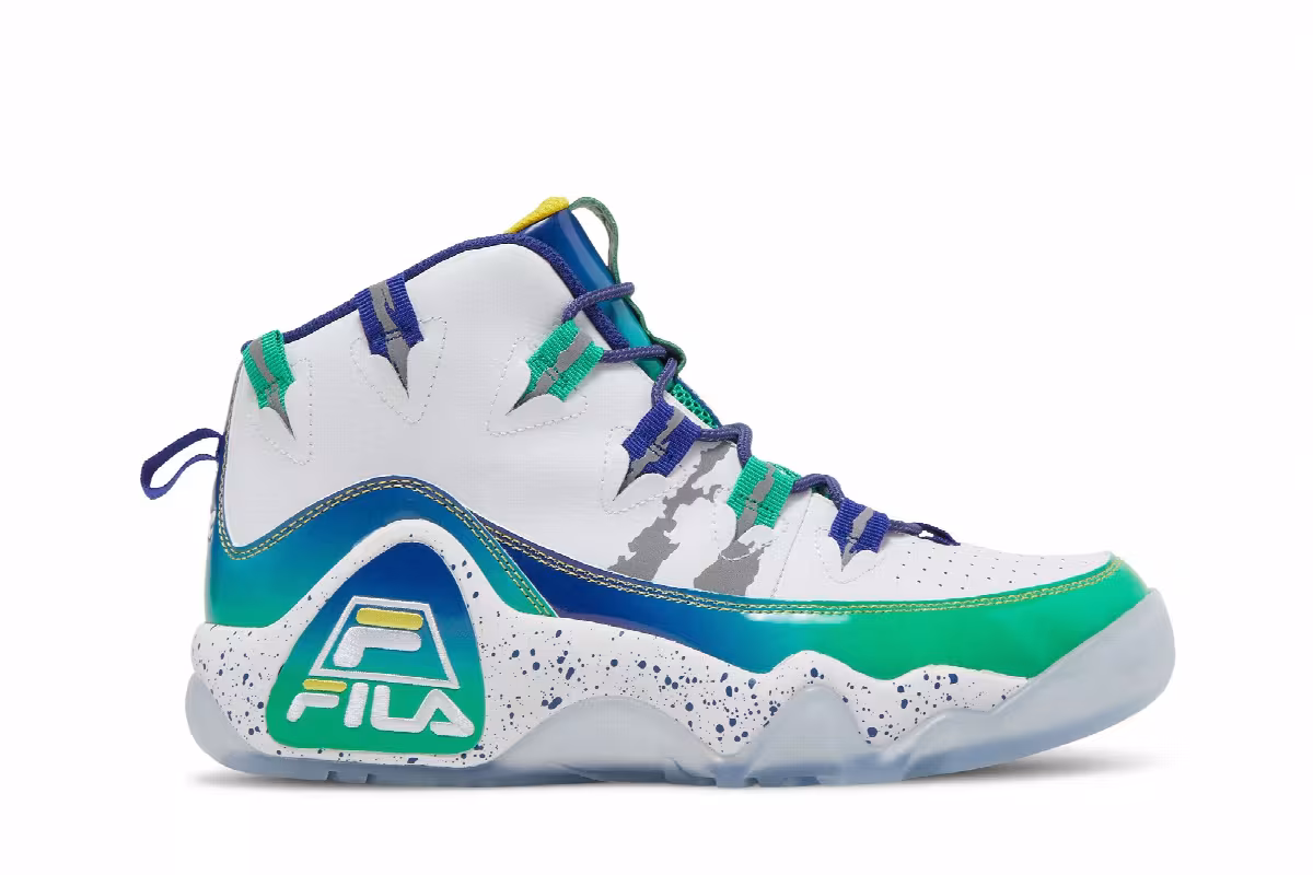 Sprite x Fila Grant Hill 1 White Mazarine Blue, view 2