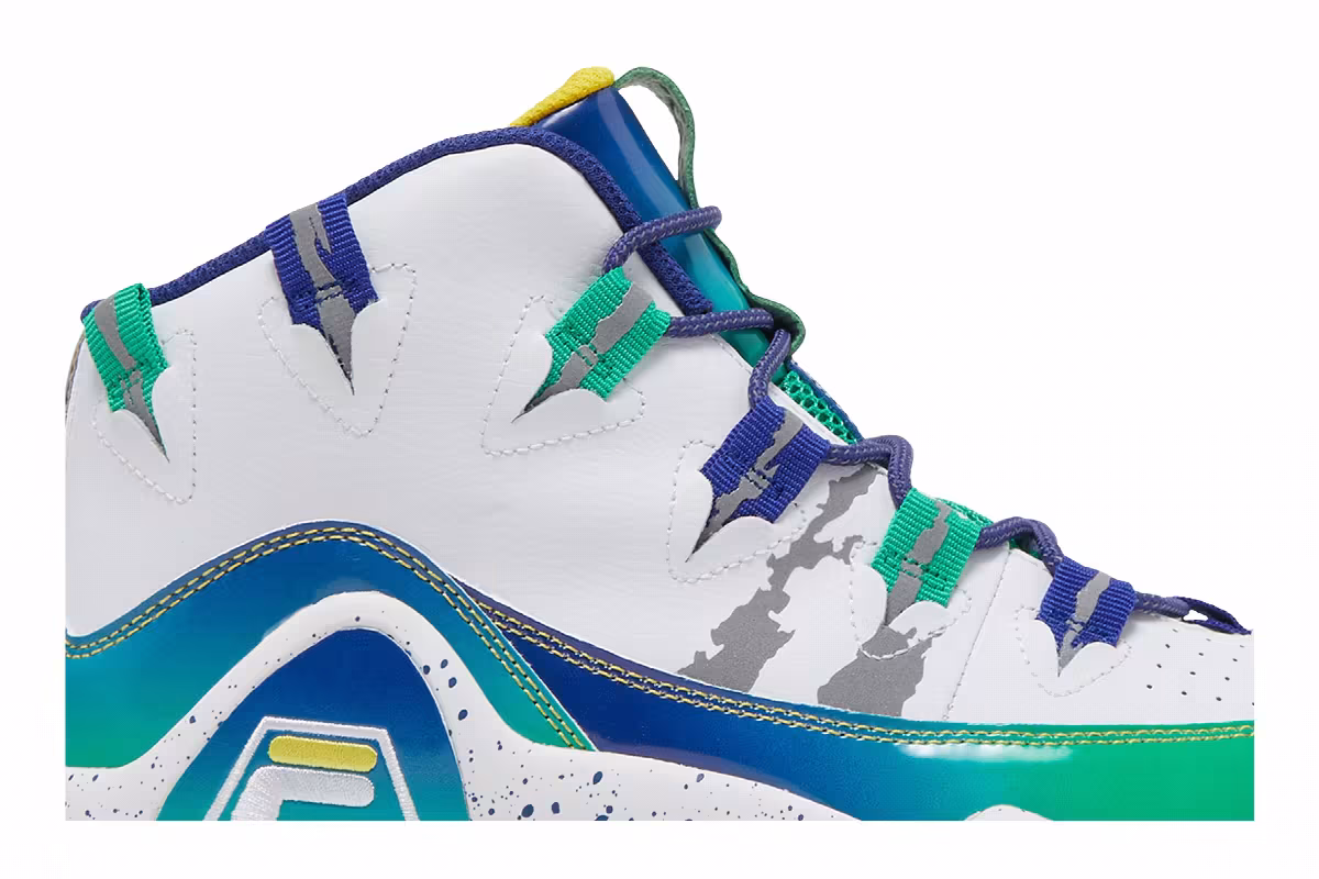 Sprite x Fila Grant Hill 1 White Mazarine Blue, view 3