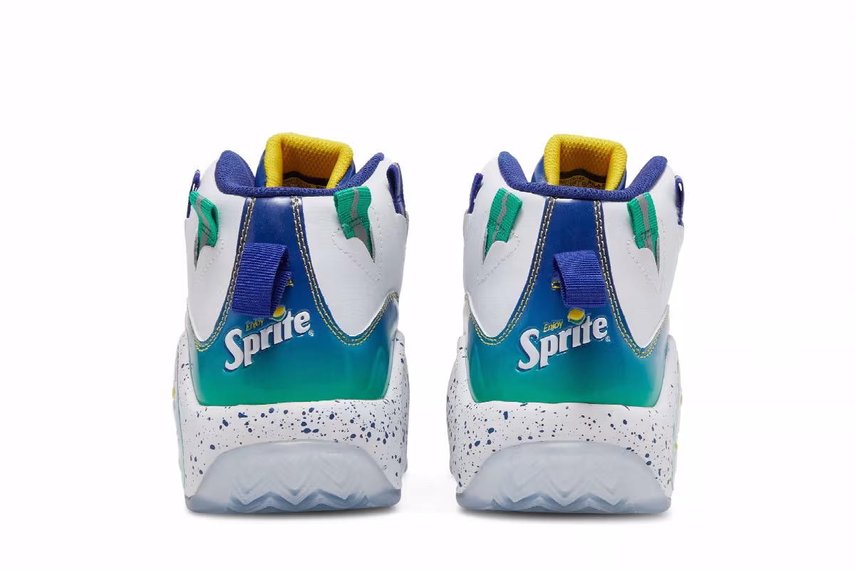 Sprite x Fila Grant Hill 1 White Mazarine Blue, view 7