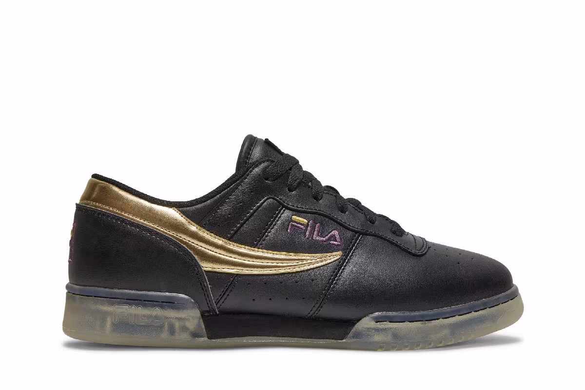 WWE Sasha Banks x Fila Original Fitness Black Gold, view 2