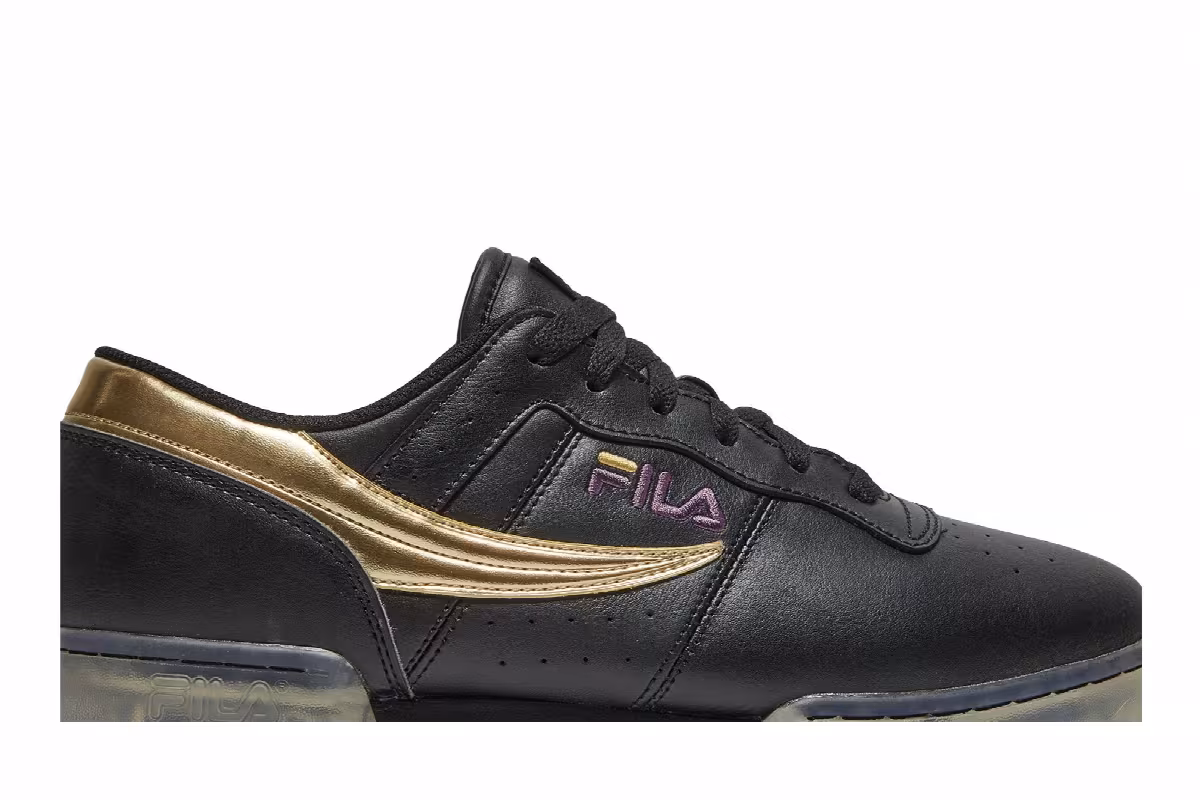 WWE Sasha Banks x Fila Original Fitness Black Gold, view 3