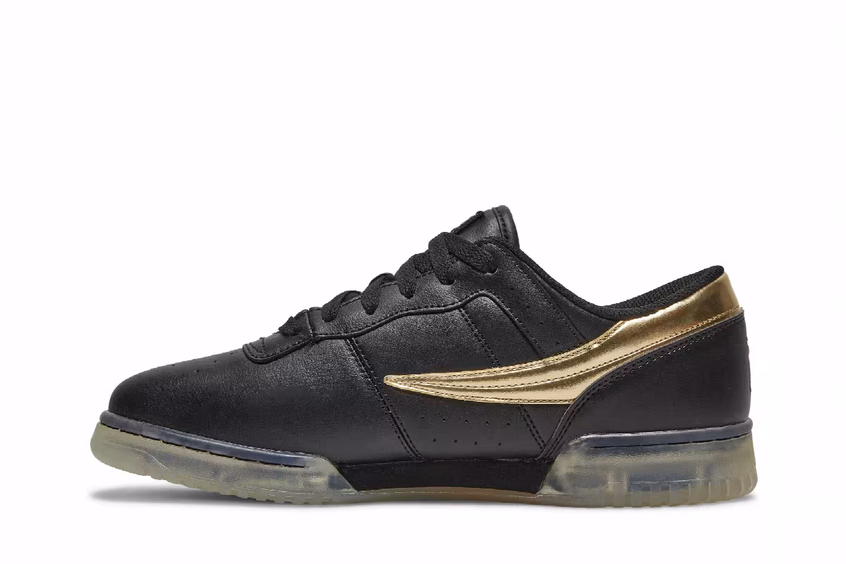 WWE Sasha Banks x Fila Original Fitness Black Gold, view 4