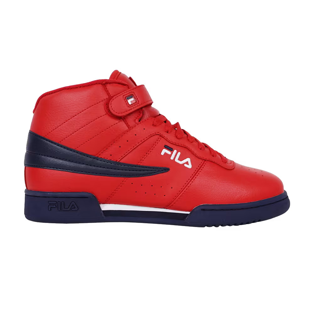 Fila F-13V Leather Synthetic Red Navy