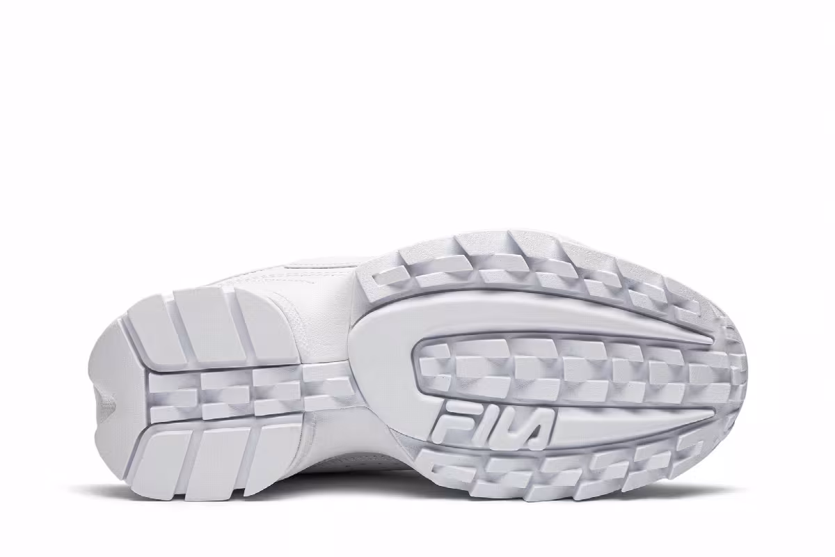 Fila Women's Disruptor 2 Premium White, view 5