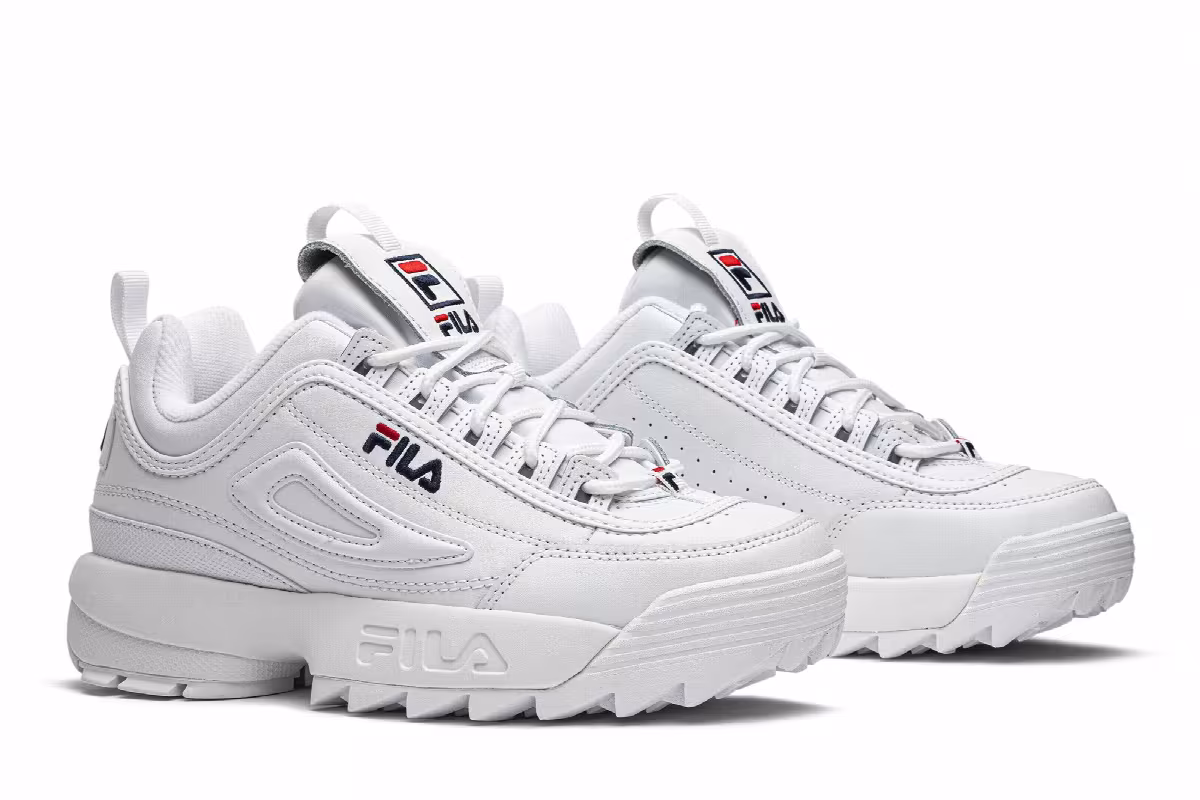 Fila Women's Disruptor 2 Premium White, view 9