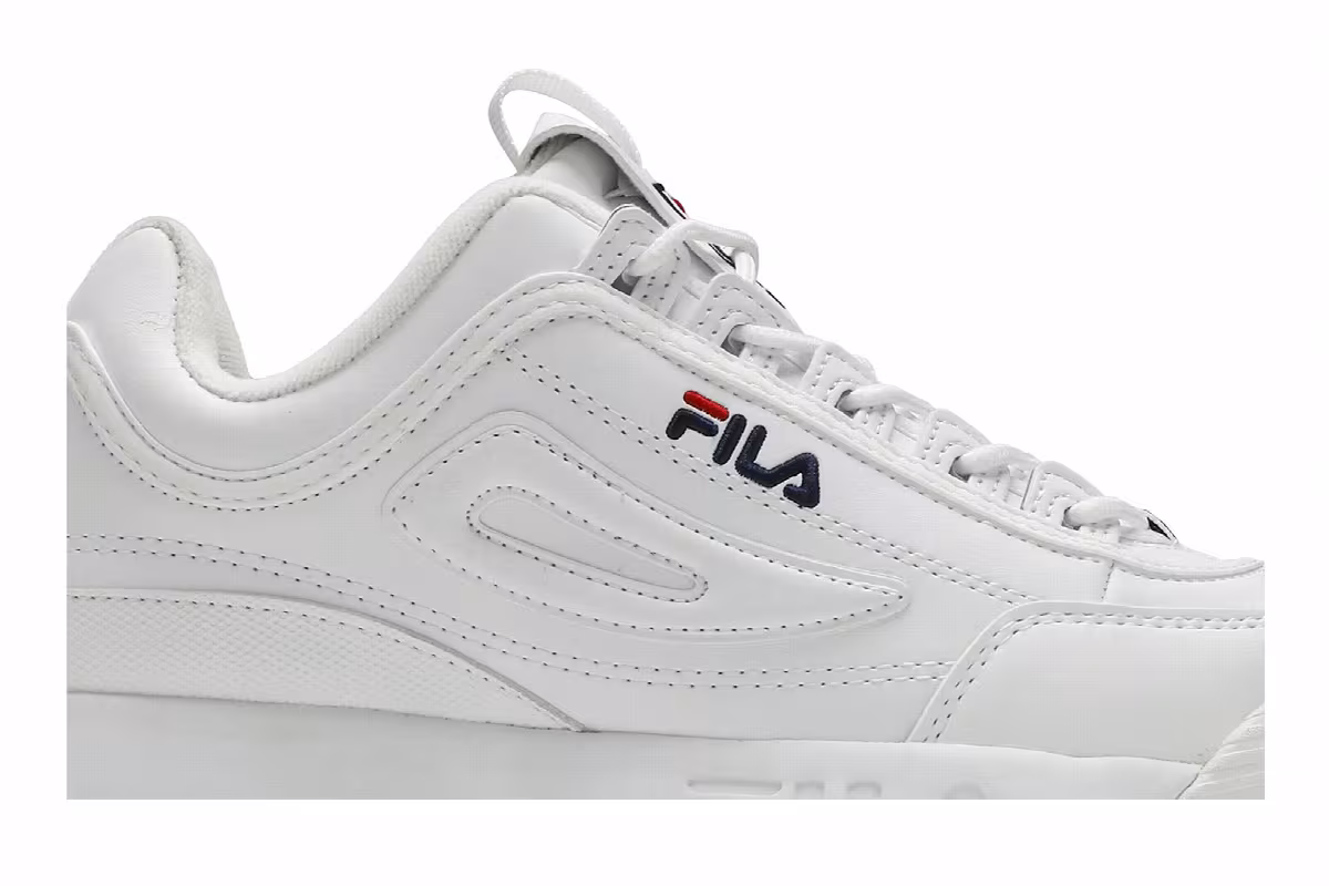 Fila Disruptor 2 White Navy, view 3