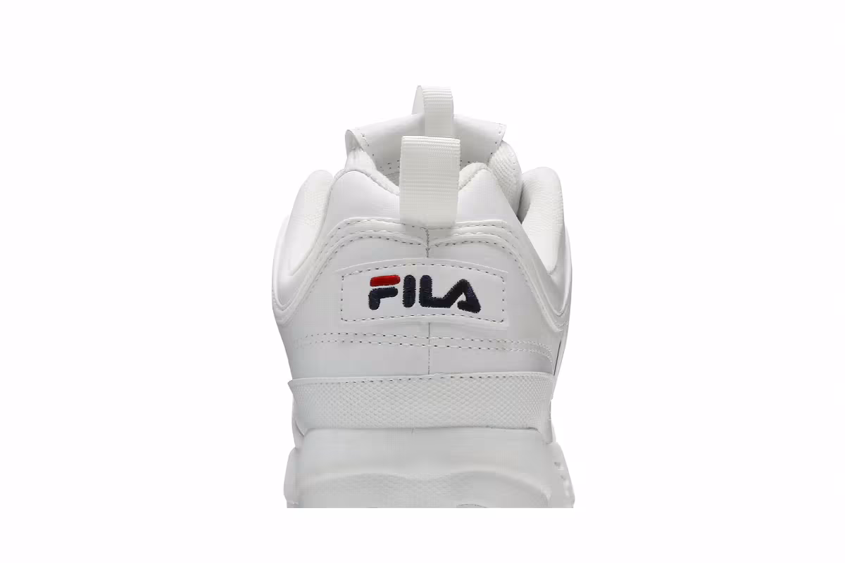 Fila Disruptor 2 White Navy, view 8
