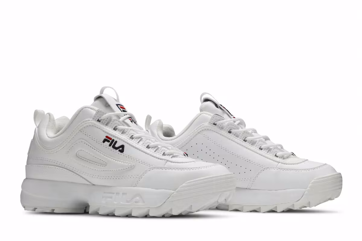 Fila Disruptor 2 White Navy, view 9