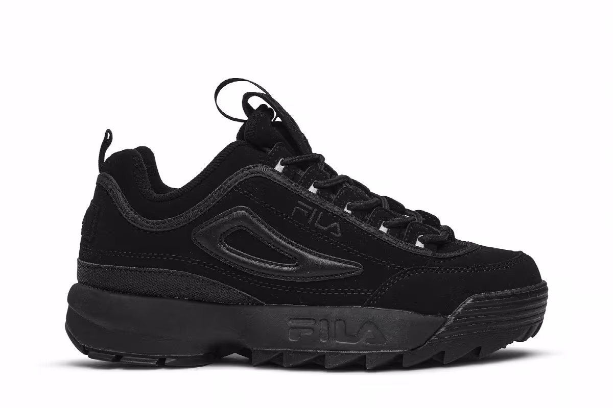 Fila Disruptor 2 Triple Black, view 2