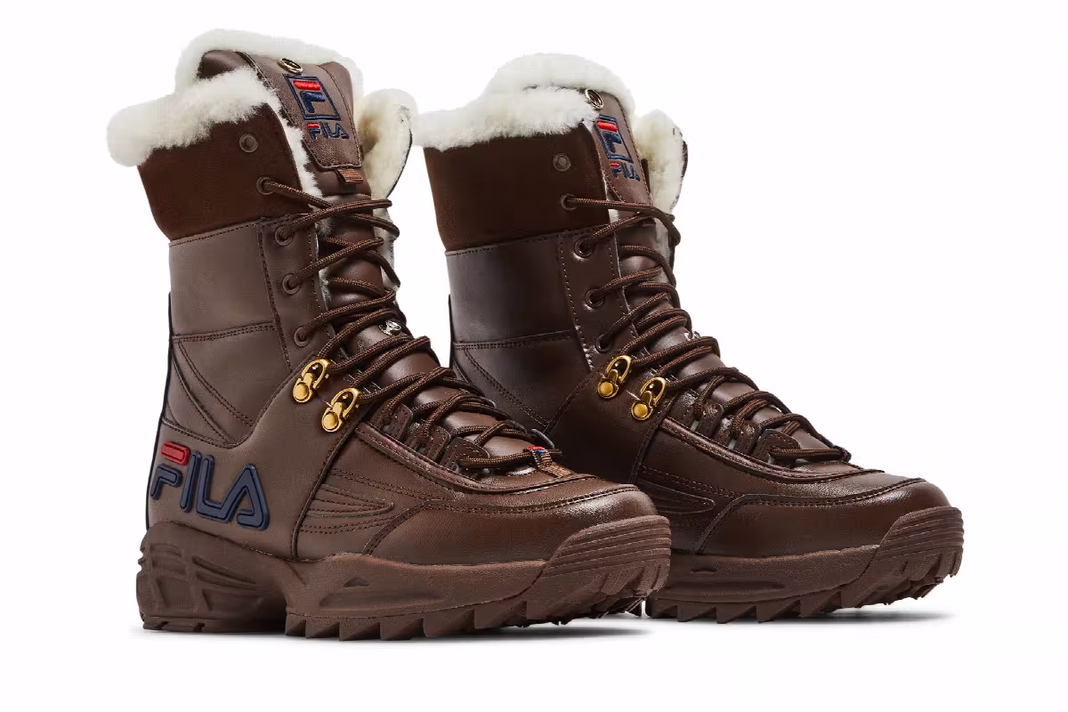 Fila Women's Disruptor Boot Brown, view 9