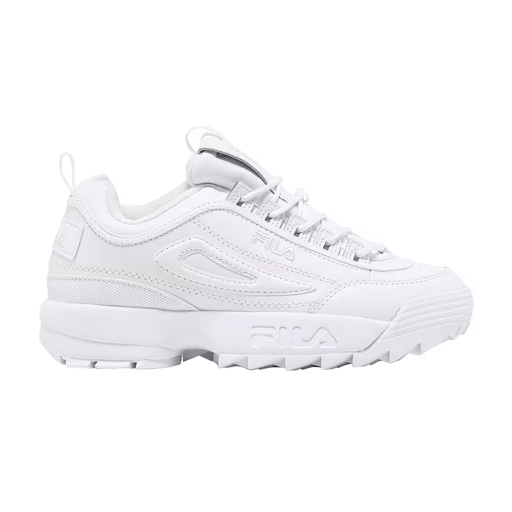 Fila Women's Disruptor 2 Premium Triple White