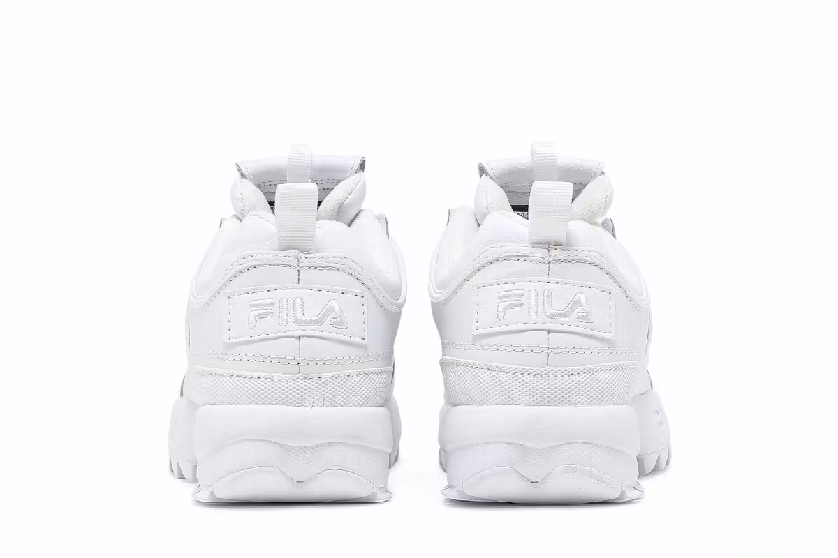 Fila Women's Disruptor 2 Premium Triple White, view 7
