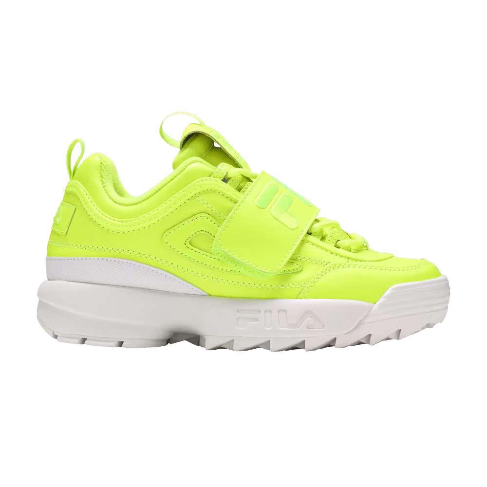 Fila Women's Disruptor 2 Applique Safety Yellow