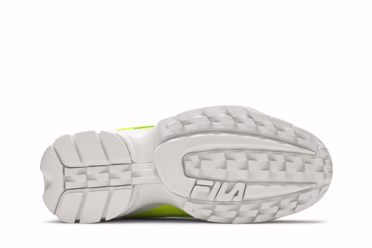 Fila Women's Disruptor 2 Applique Safety Yellow, view 5