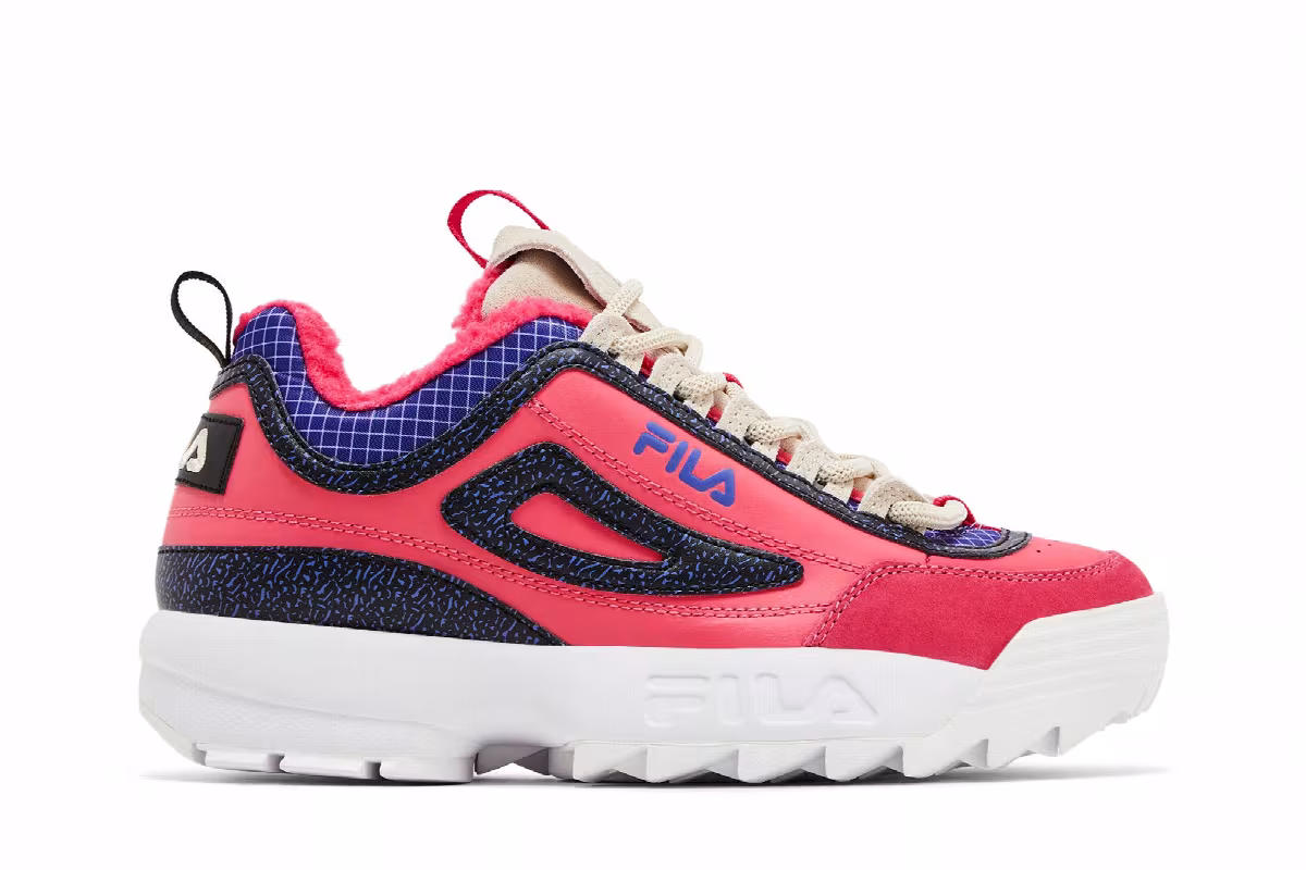 Fila Women's Disruptor 2 Premium Sparkling Cosmo, view 2