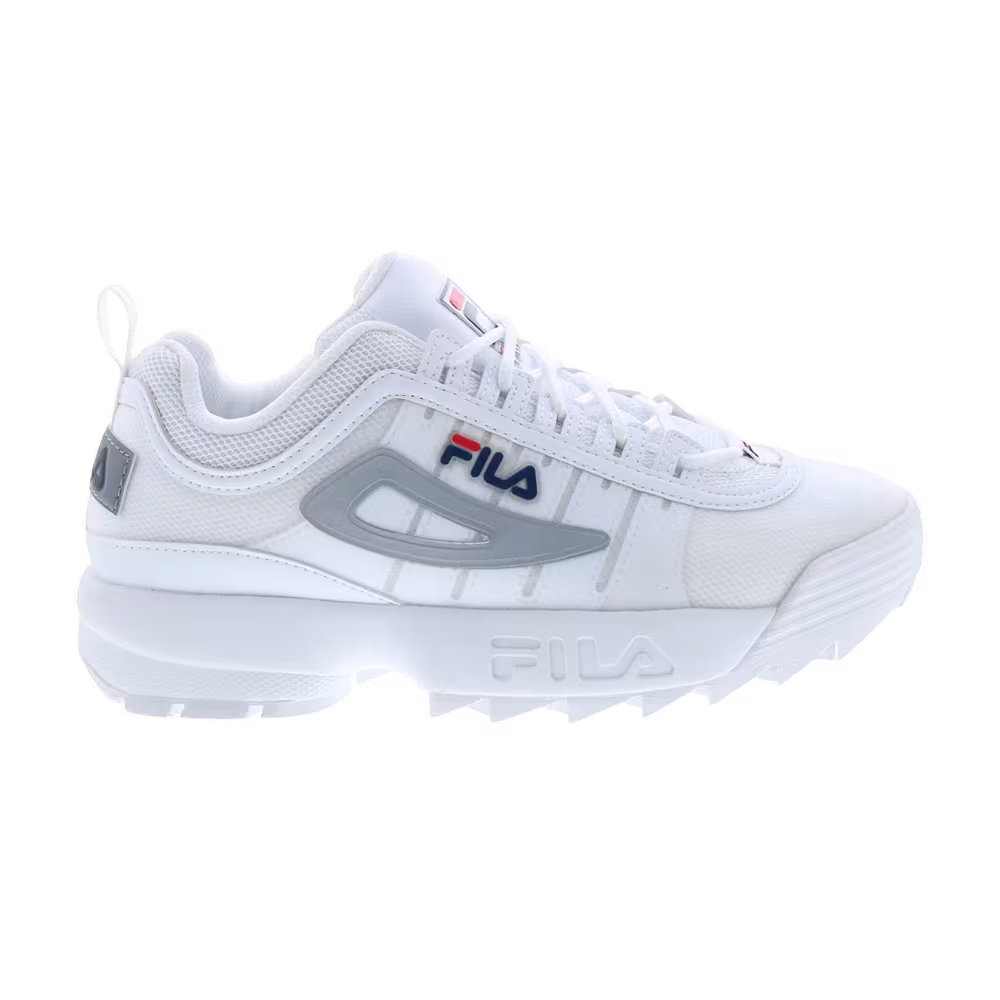 Fila Women's Disruptor 2 Monomesh - White Navy Red