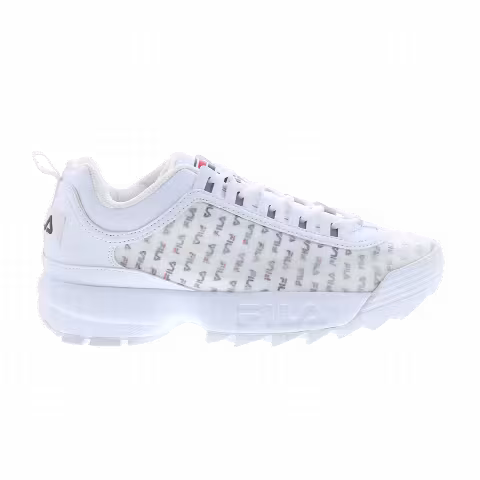 Fila Wmns Disruptor 2 'Clear Logos - White Navy Red'