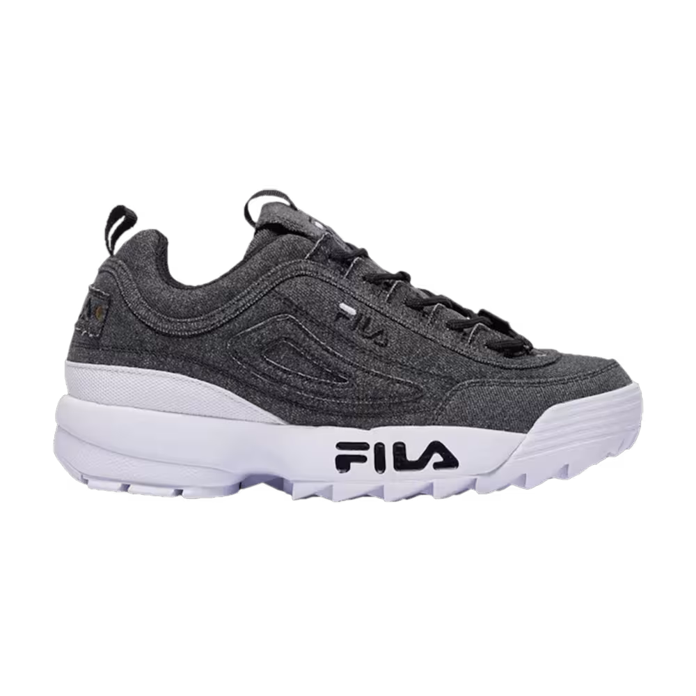 Fila Disruptor Black Denim