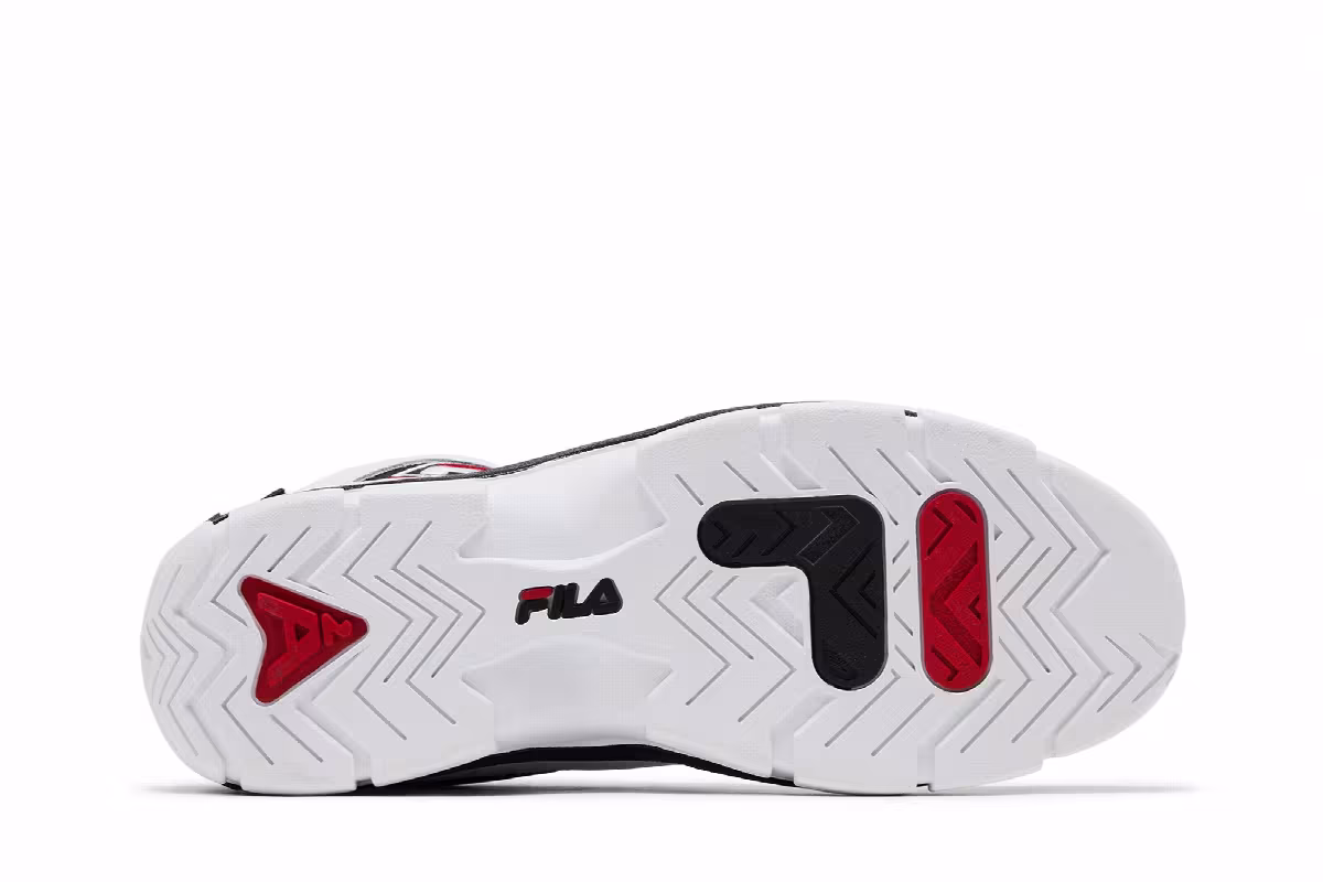 Fila Grant Hill 2 White Black Red, view 5