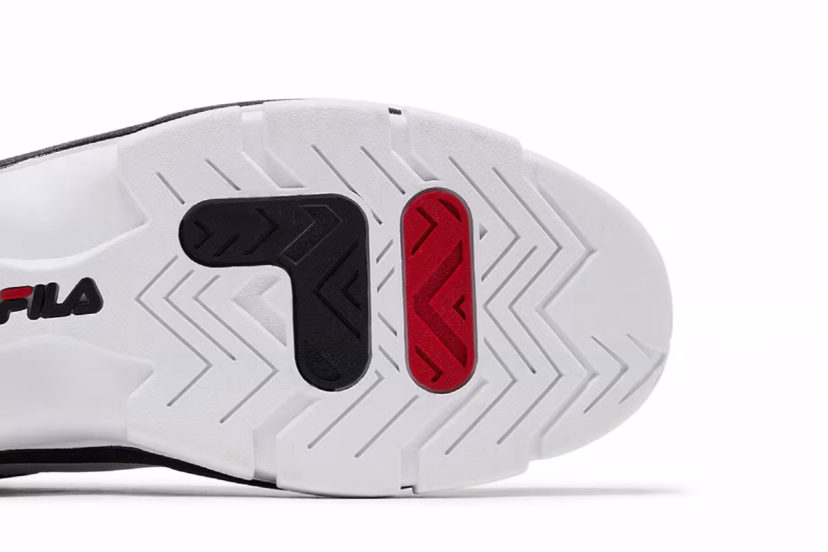 Fila Grant Hill 2 White Black Red, view 6