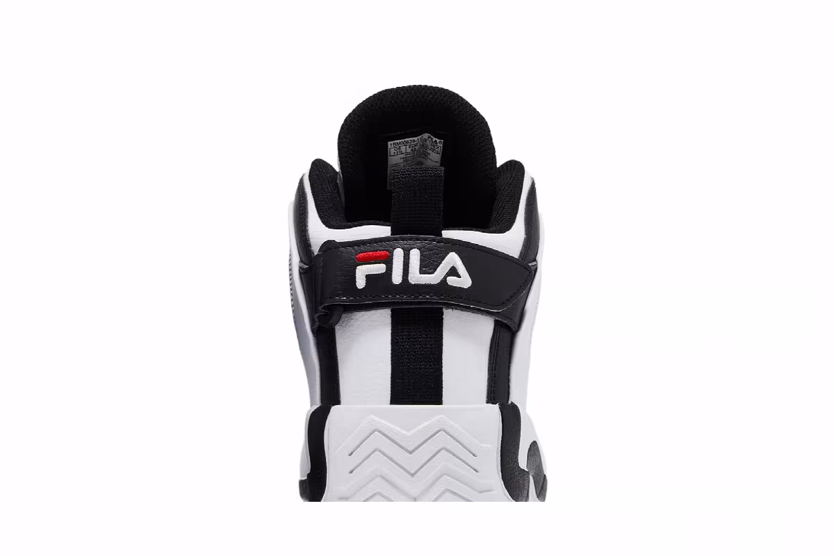 Fila Grant Hill 2 White Black Red, view 8