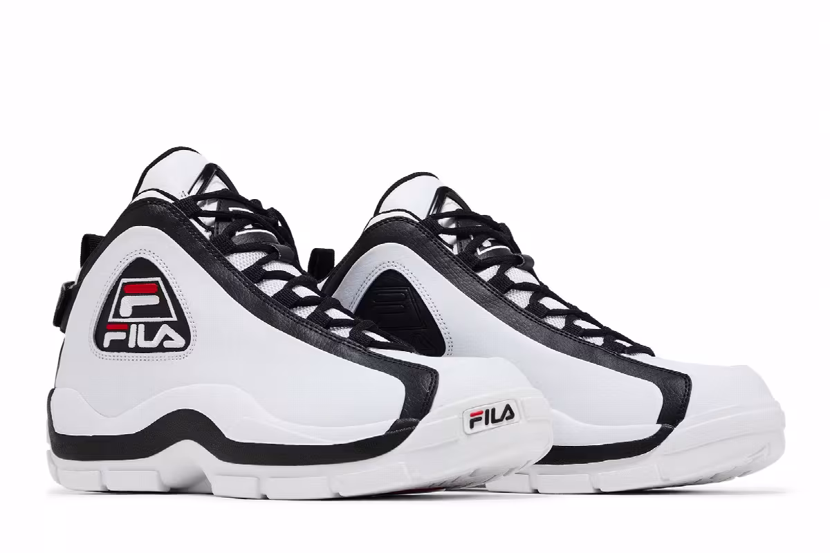 Fila Grant Hill 2 White Black Red, view 9