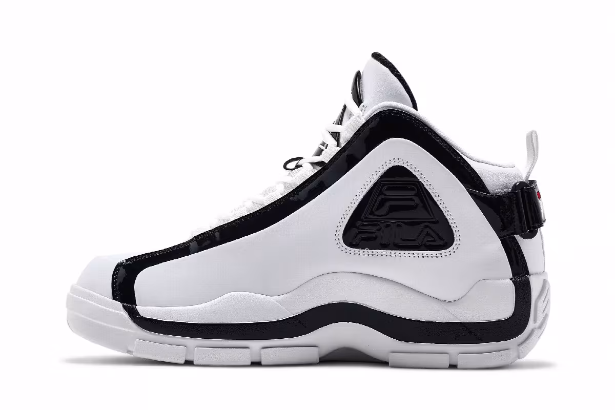 Fila Grant Hill 2 White Navy, view 4
