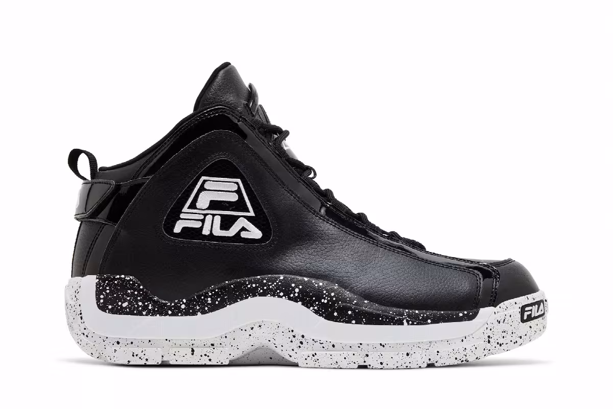 Fila Grant Hill 2 Black White, view 2
