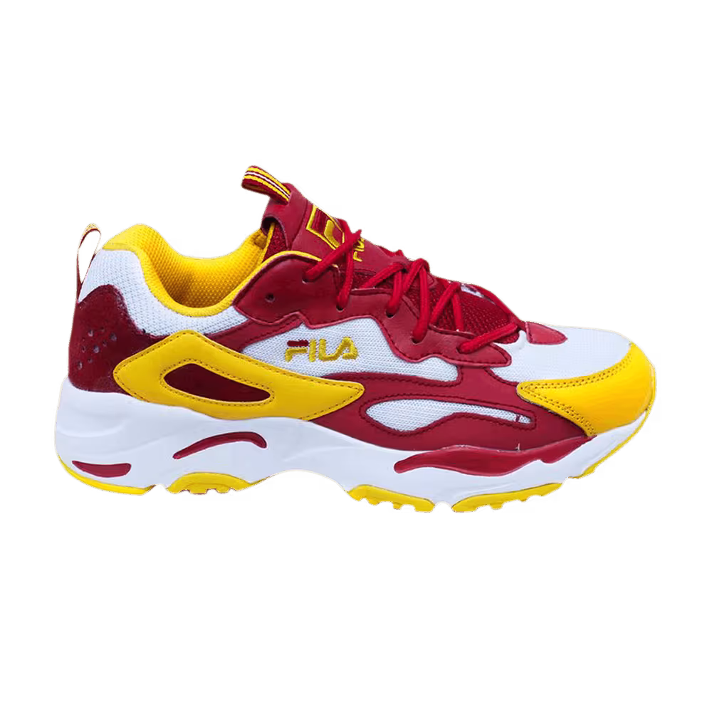 Fila Ray Tracer White Red Gold Fusion