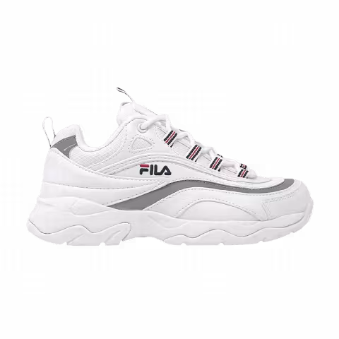 Fila Ray Big Kid 'White Metallic Silver'