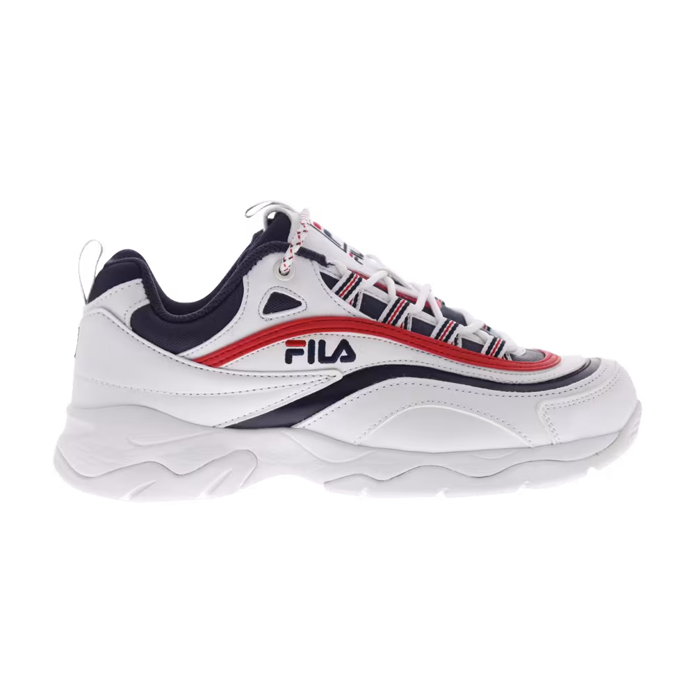 Fila Ray White Navy Red