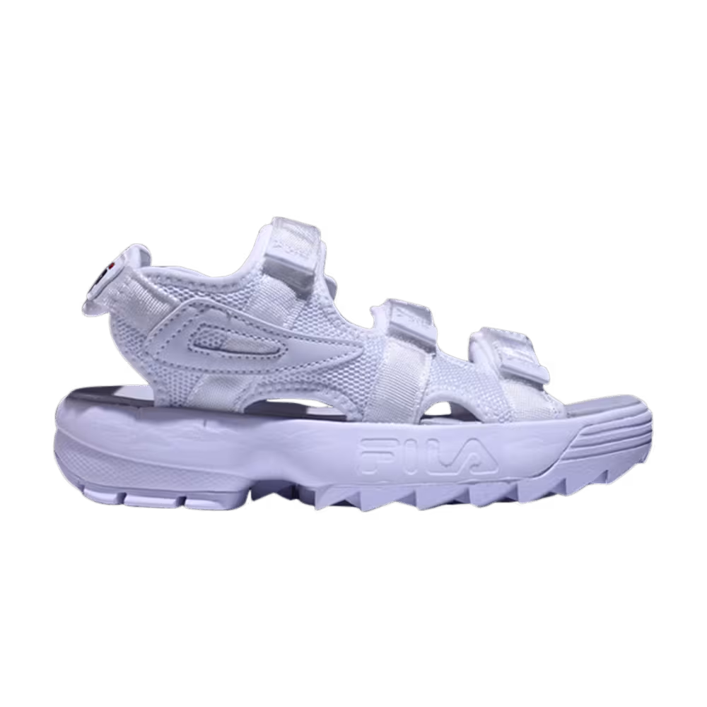 Fila Women's Disruptor Sandal Triple White