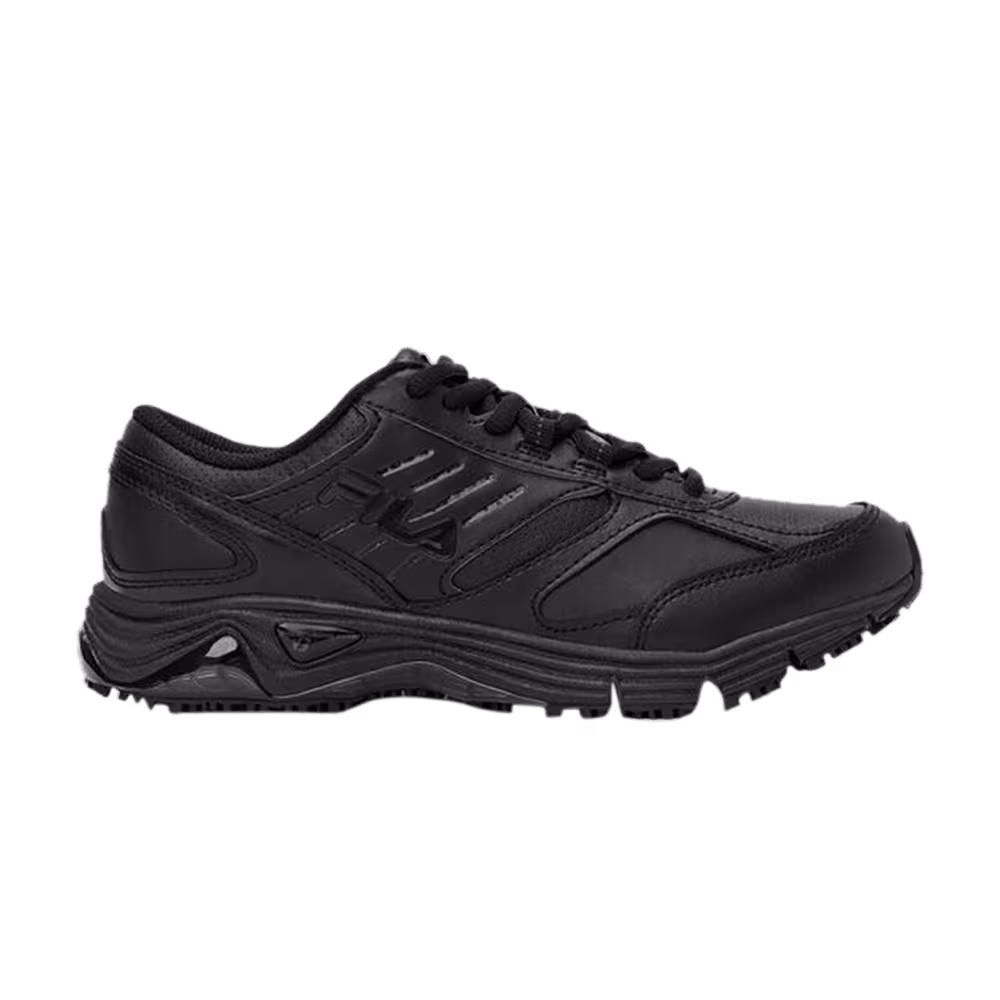 Fila Women's Memory Flux Slip Resistant Black