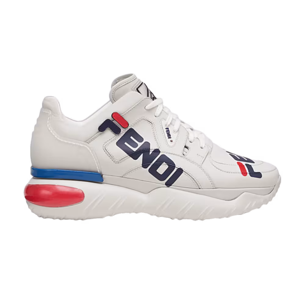 Fila Fendi x Nappa Leather Low Top White