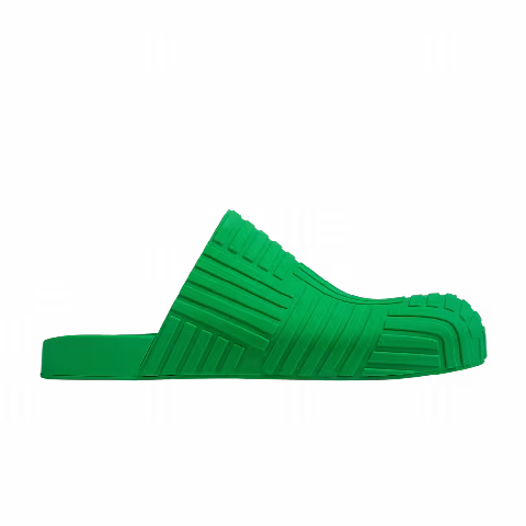 Bottega Veneta Rubber Clog Slide 'Parakeet'