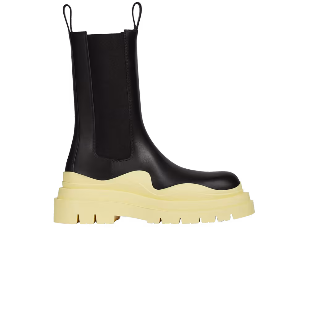 Bottega Veneta Women's Tire Boot Black Lemonade