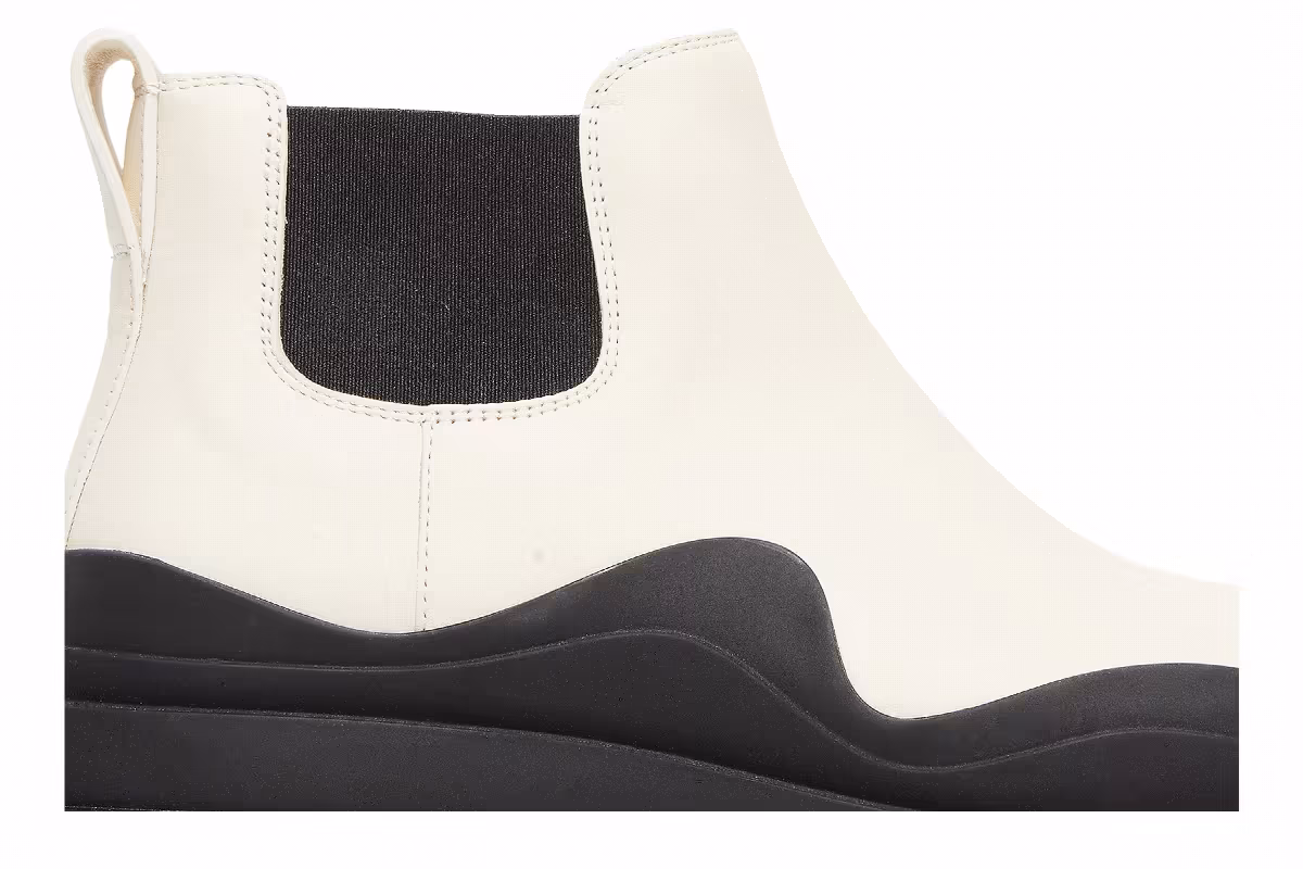 Bottega Veneta Women's Tire Cropped Boot Sea Salt Black, view 3