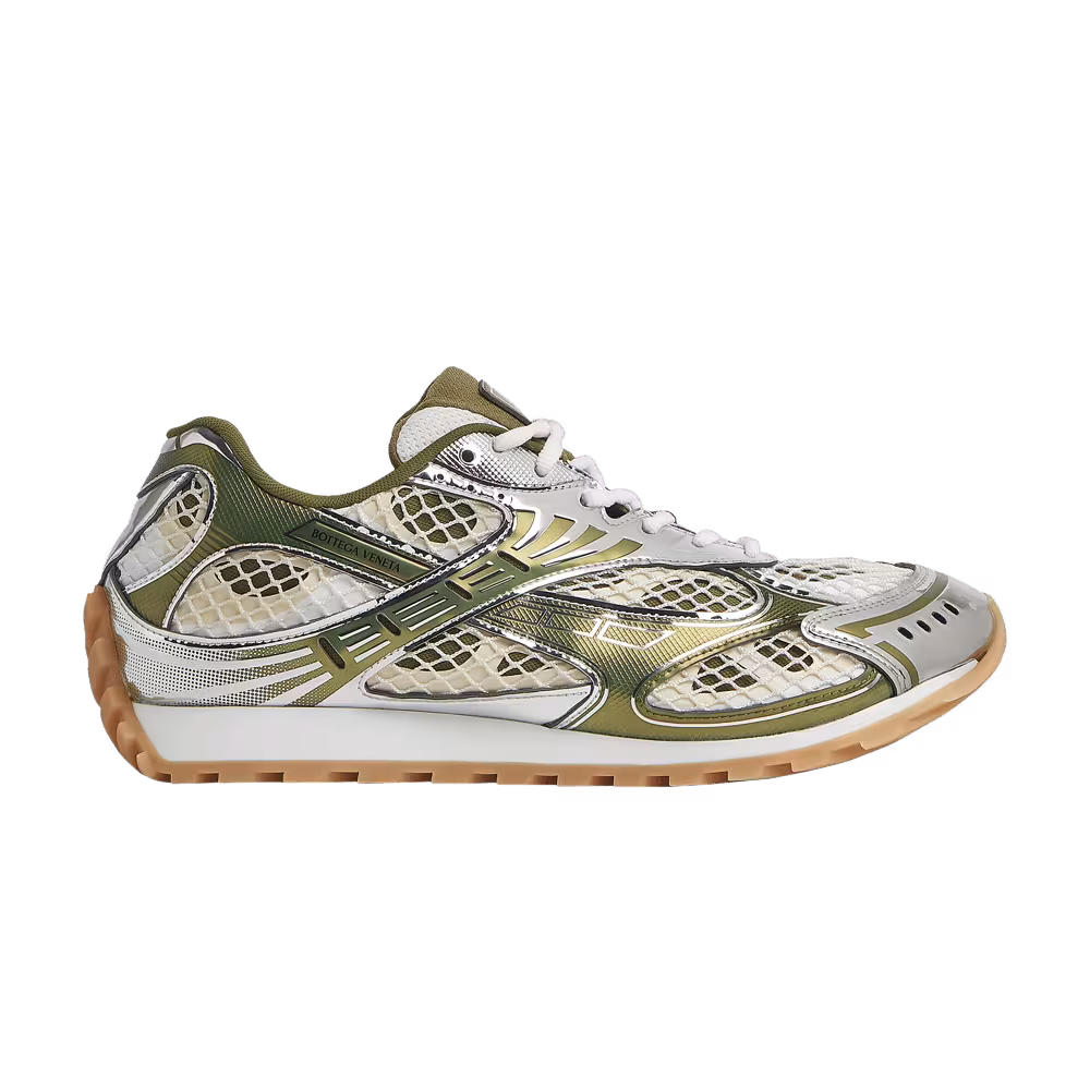 Bottega Veneta Orbit Sneaker Mud White