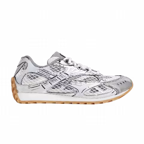 Bottega Veneta Wmns Orbit Sneaker 'Silver White'