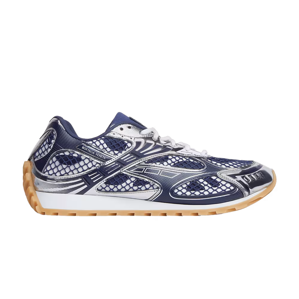 Bottega Veneta Orbit Sneaker Abyss Silver