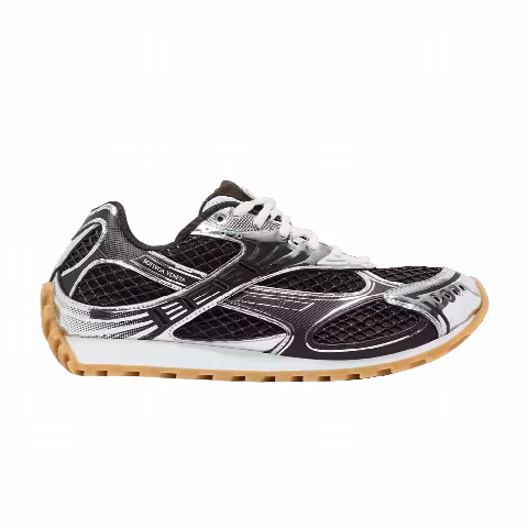 Bottega Veneta Wmns Orbit Low Top Lace-Up 'Fondant Silver'