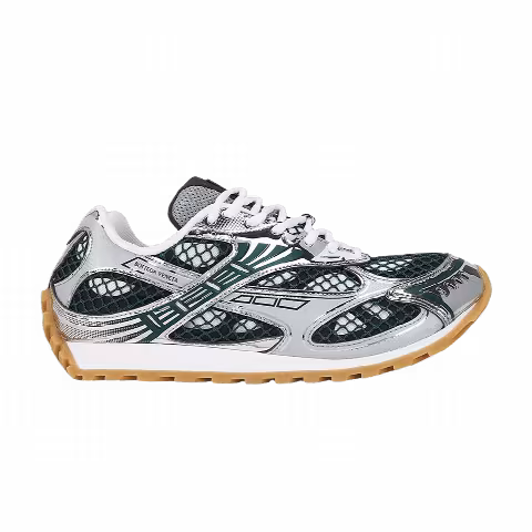 Bottega Veneta Orbit Sneaker 'Biliard Green Silver'