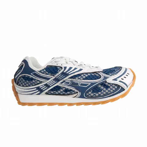 Bottega Veneta Orbit Low Laceup Sneaker 'Blue Venezia Silver'